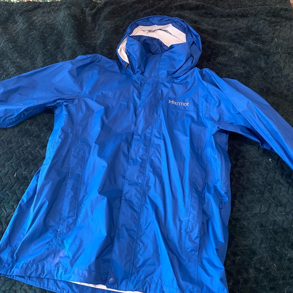blue marmot medium rain jacket